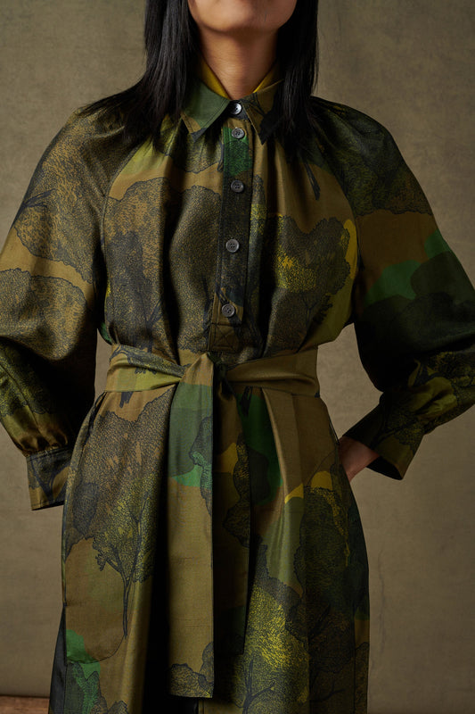 ROBE SAVANE VERTE
