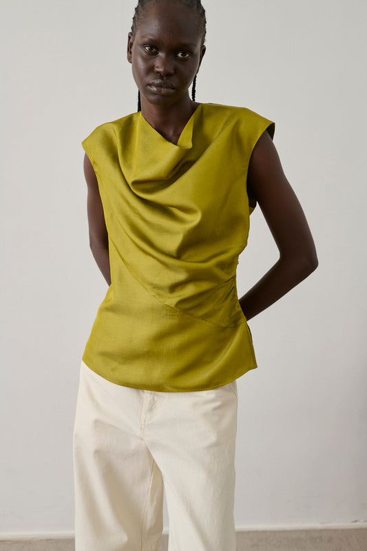 Blouse Eclat - Absinthe - Soie - Femme