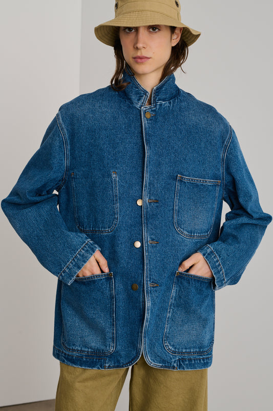 Veste Charlize - Bleu - Coton - Femme