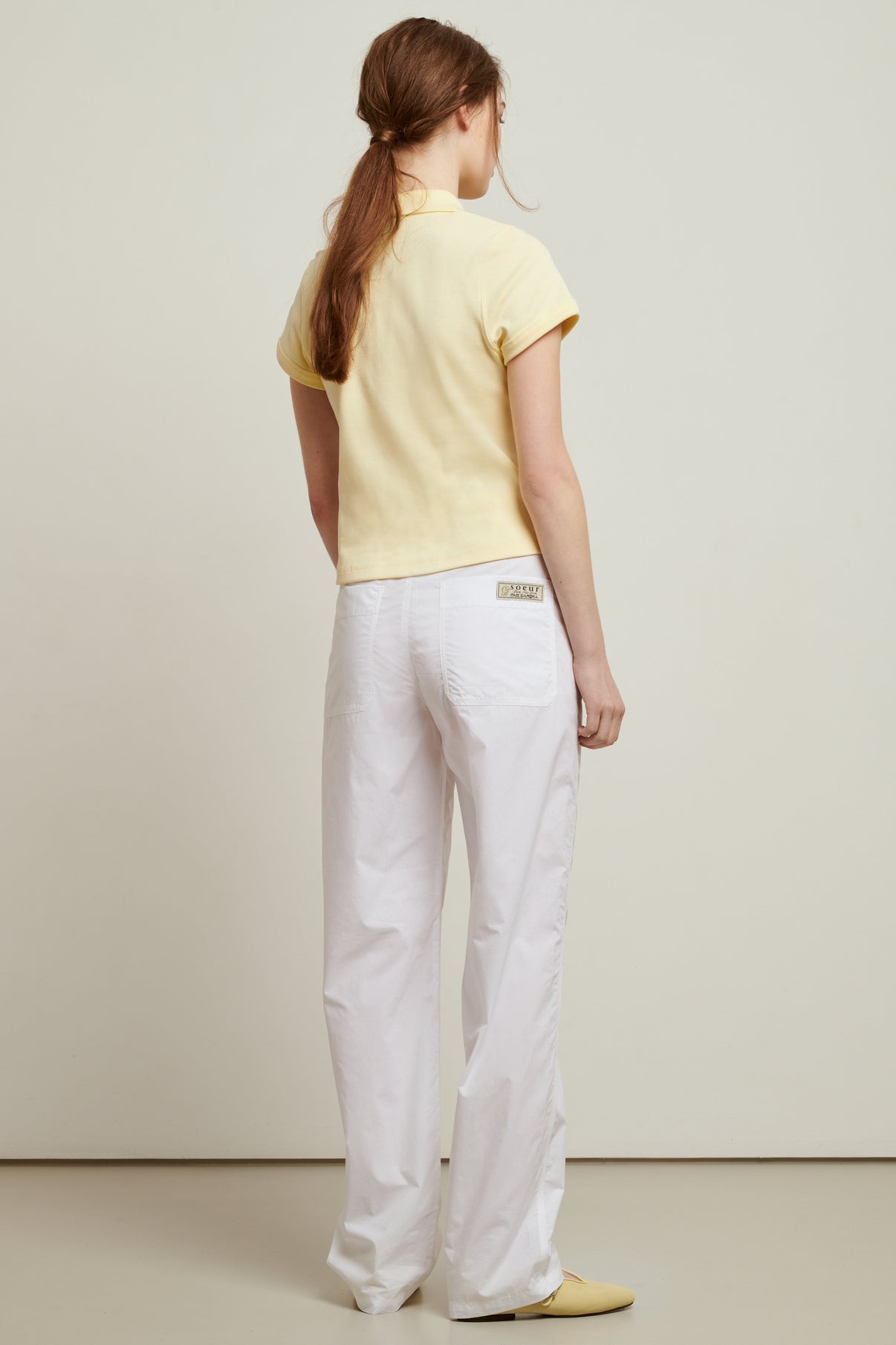PANTALON NAPOLEON BLANC vue 2