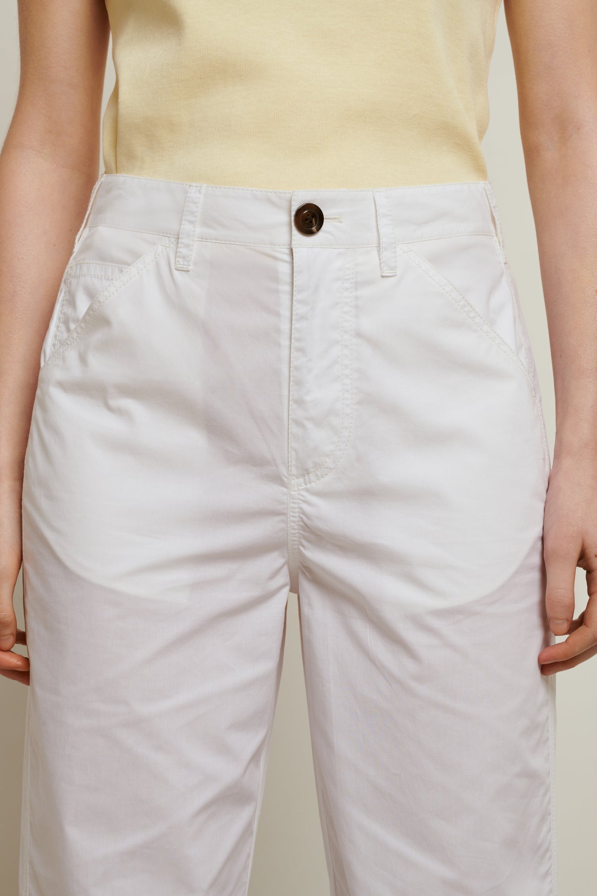 PANTALON NAPOLEON BLANC vue 4