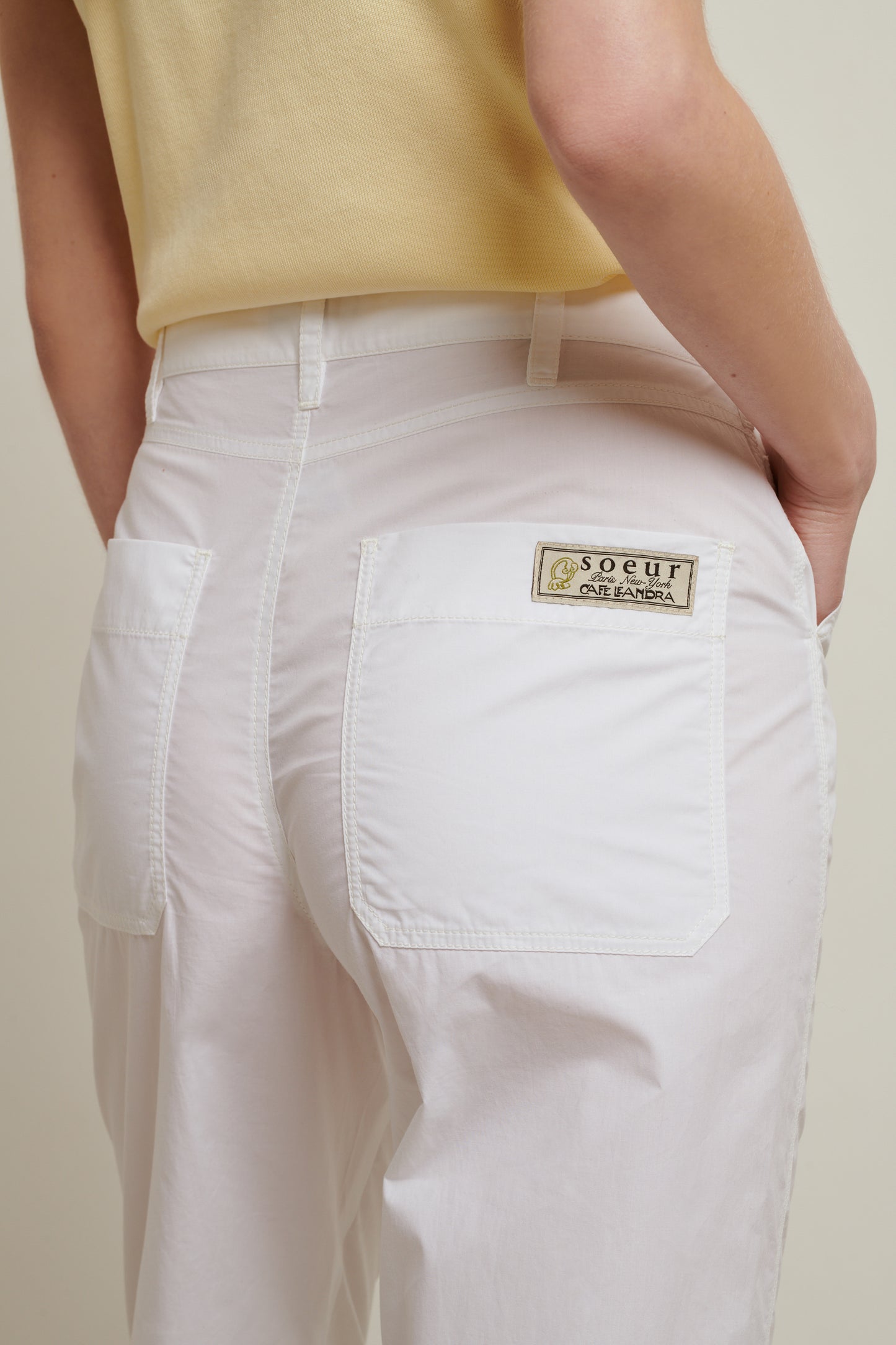PANTALON NAPOLEON BLANC