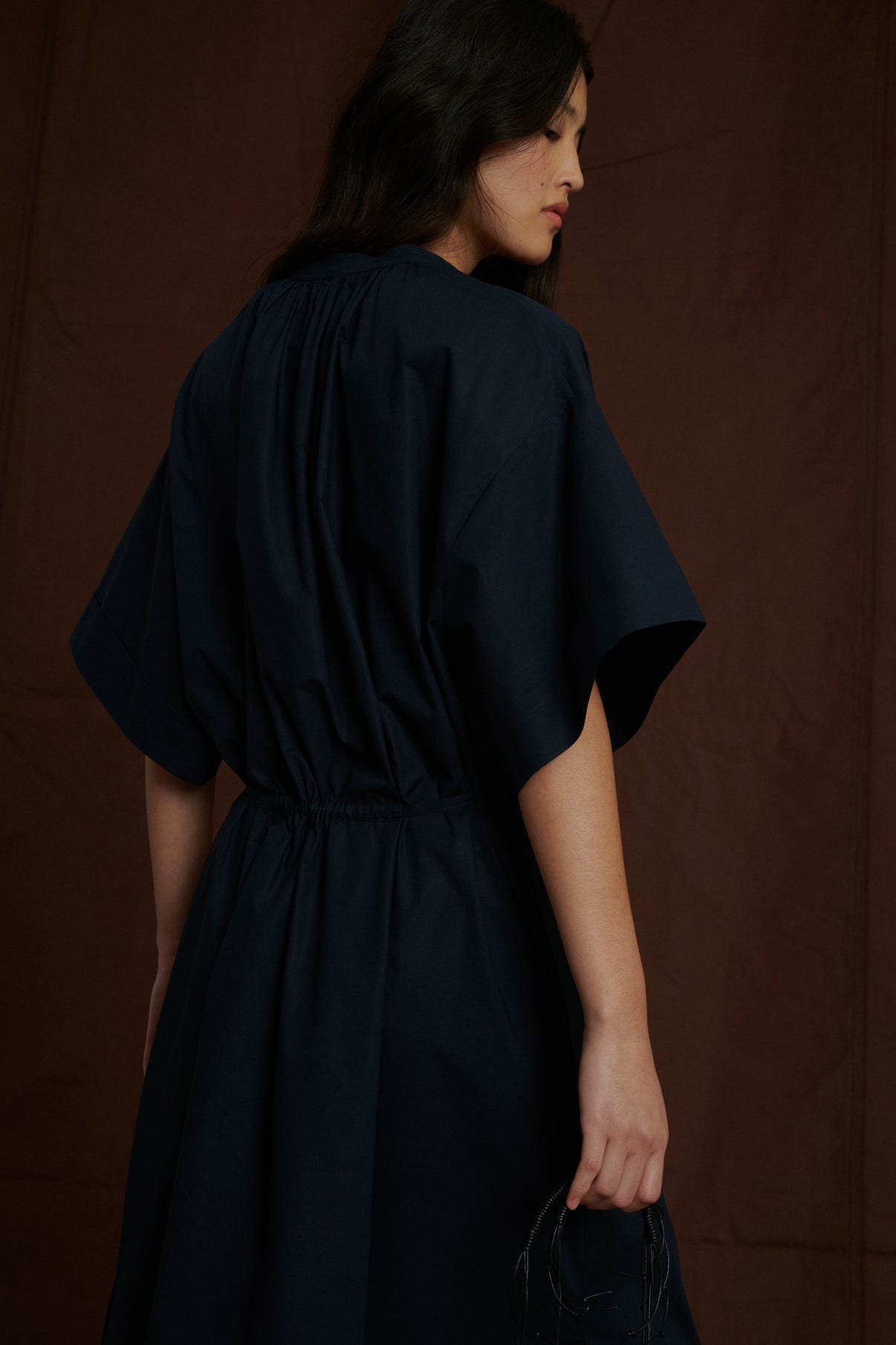 Robe Athena - Navy - Coton - Femme vue 7