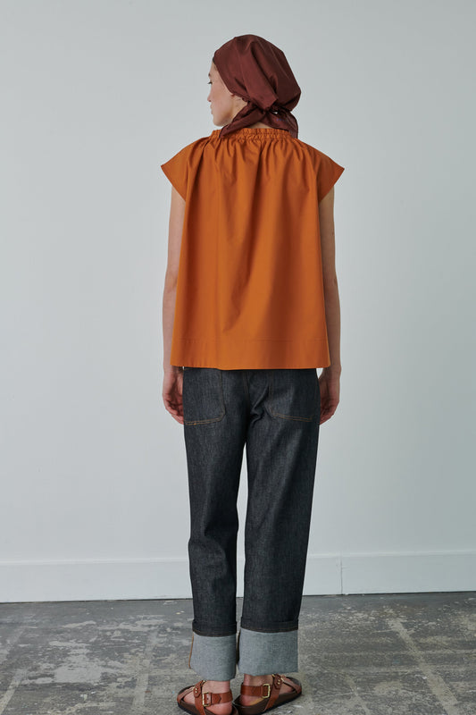 CHEMISE TANGER ORANGE