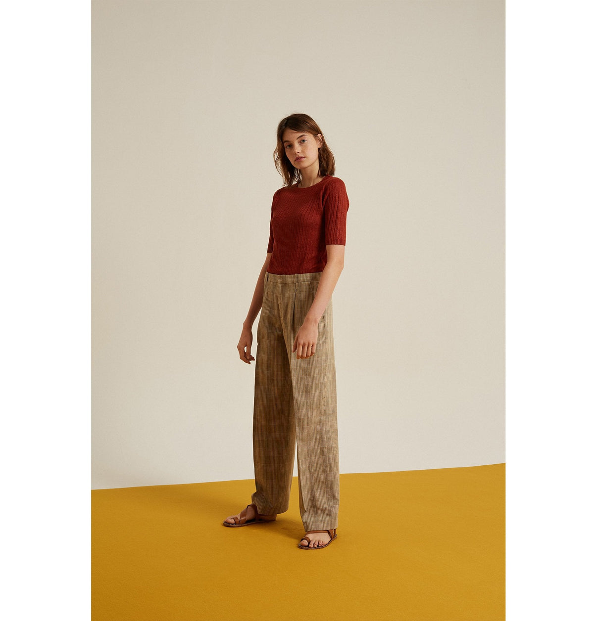 Pull DELON ROUGE vue 17