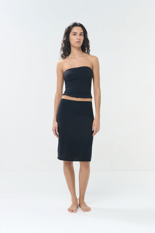 Jupe La gonna tubino - Noire - Femme