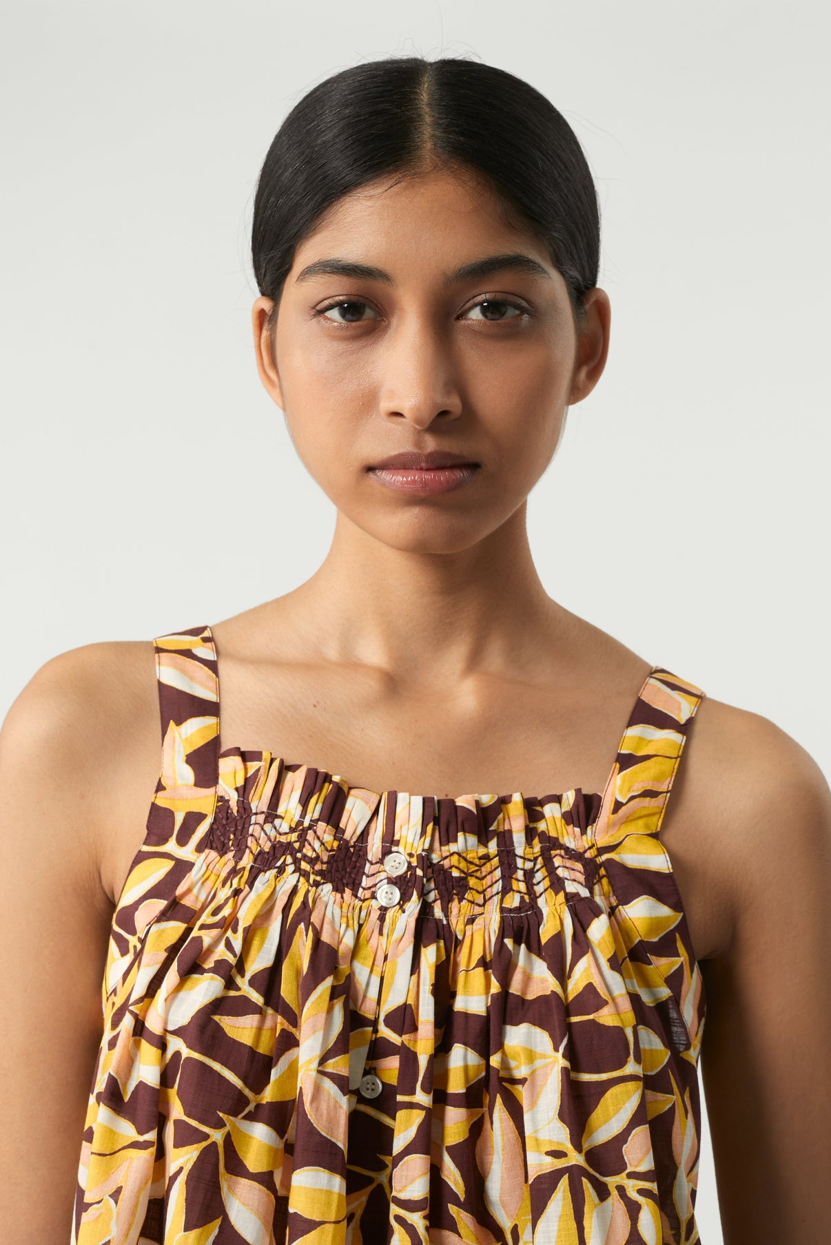 TOP PAPILLON JAUNE vue 2